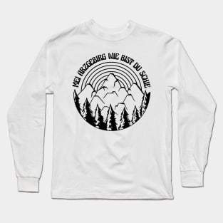 Mountains  P R t shirt Long Sleeve T-Shirt